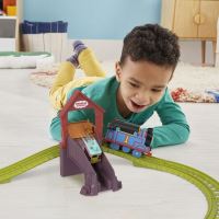Tomáš a priatelia Vláčikový set so žeriavom a motorovou mašinkou, Mattel HDY58 (8)