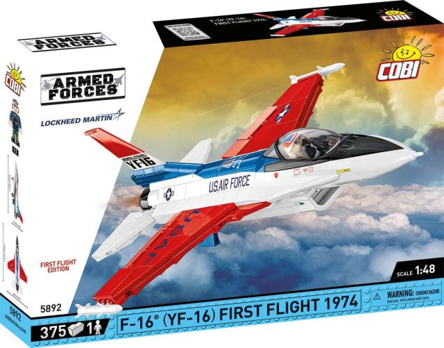 Cobi 5892 Armed Forces F-16® (YF-16) First Flight 1974, 1:48, 375 k, 1 f
