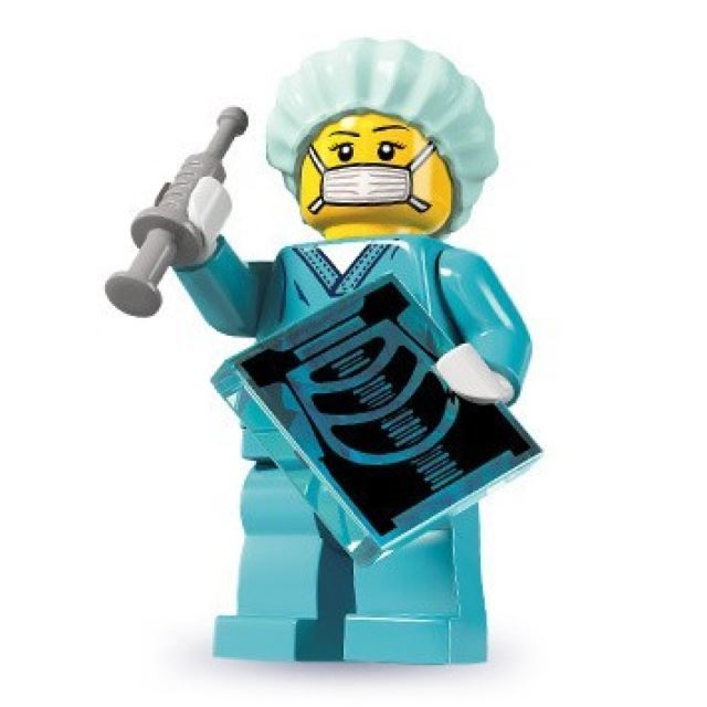 LEGO 8827 Minifigurka Chirurg