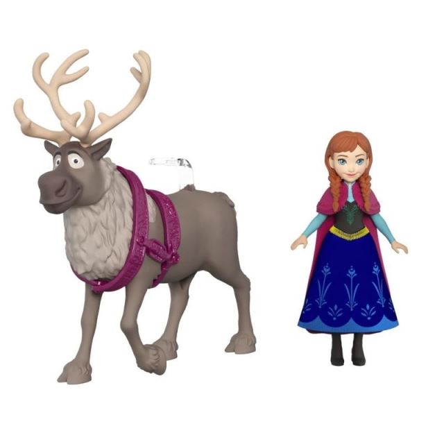 Mattel Ledové království 2 Malá panenka Anna a Sven, HLX03