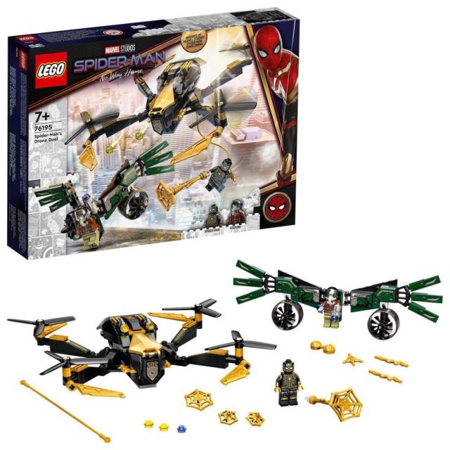LEGO® Super Heroes 76195 Spider-Man a duel s dronem