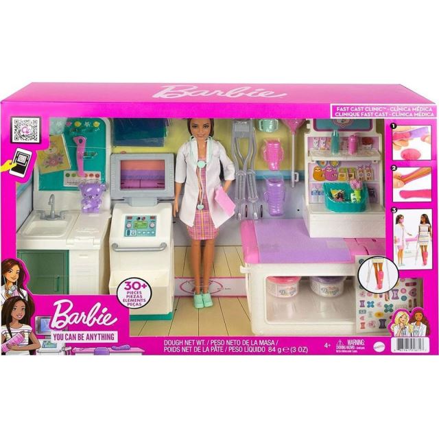 Barbie klinika 1. pomoci s doktorkou, herní set, Mattel GTN61