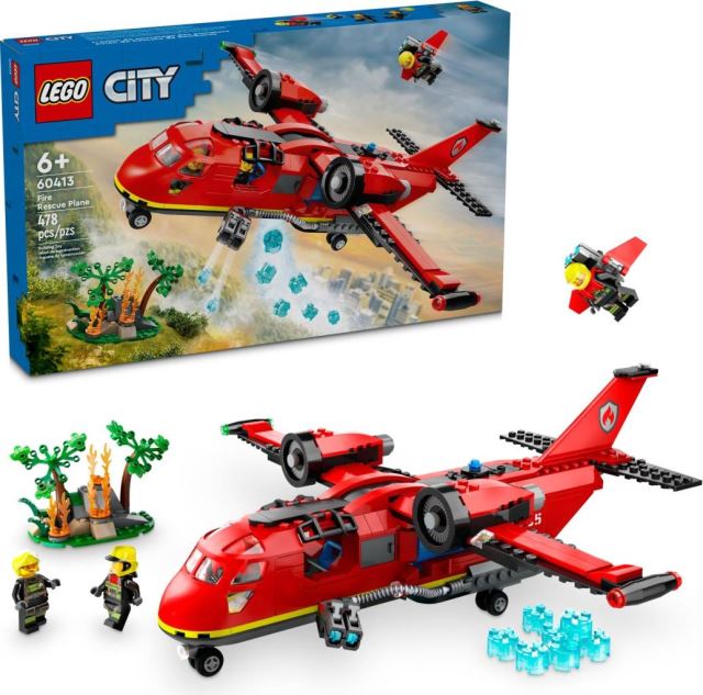 LEGO® CITY 60413 Hasičské záchranné lietadlo