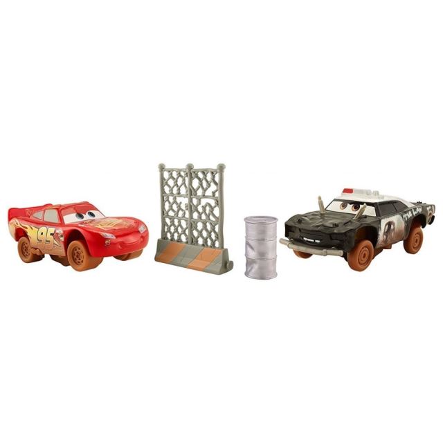 Cars 3 Bláznivá auta APB & Lightning McQueen, Mattel FBH14