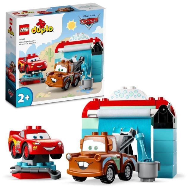 LEGO® DUPLO® 10996 V umyvárke s Bleskovým McQueenom a Materom