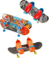 Mattel Hot Wheels ® Skates 4ks fingerboard a topánky Sky Shredders Tony Hawk, JBX57 (5)