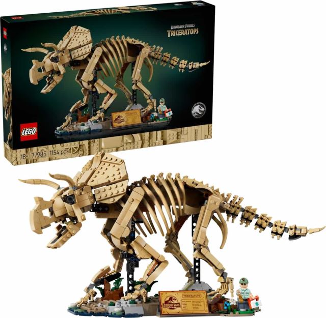 LEGO® Jurassic World 77985 Dinosaurie fosílie: Triceratops