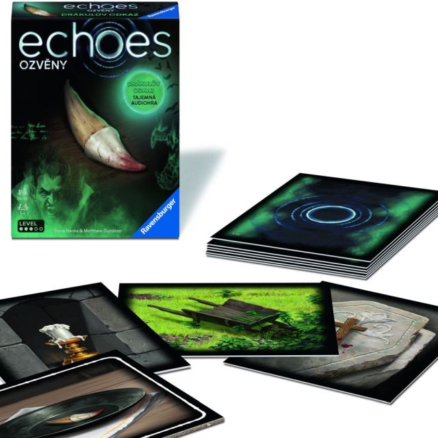 Echoes Drákula - tajemná audiohra Z malé vesnice v Transylvánii beze stopy mizí lidé. Vrátil se snad krutý upír Drákula? Vydejte se po stopách netvora a zjistěte pravdu. 