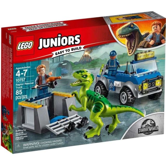 LEGO Juniors 10757 Vozidlo pro záchranu Raptora