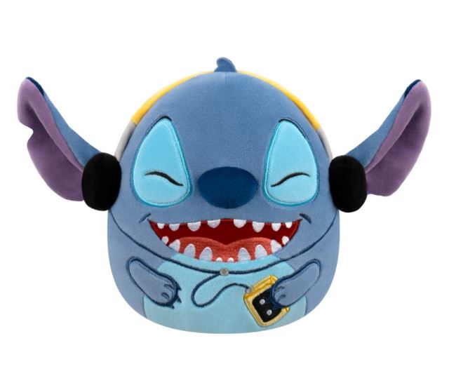 SQUISHMALLOWS Disney Stitch se sluchátky, 25 cm