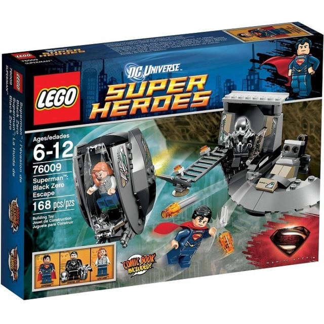 LEGO Super Heroes 76009 SuperMan: Únik z Black Zero