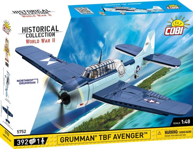 Cobi 5752 Americký bombardér Grumman TBF Avenger, 1:48