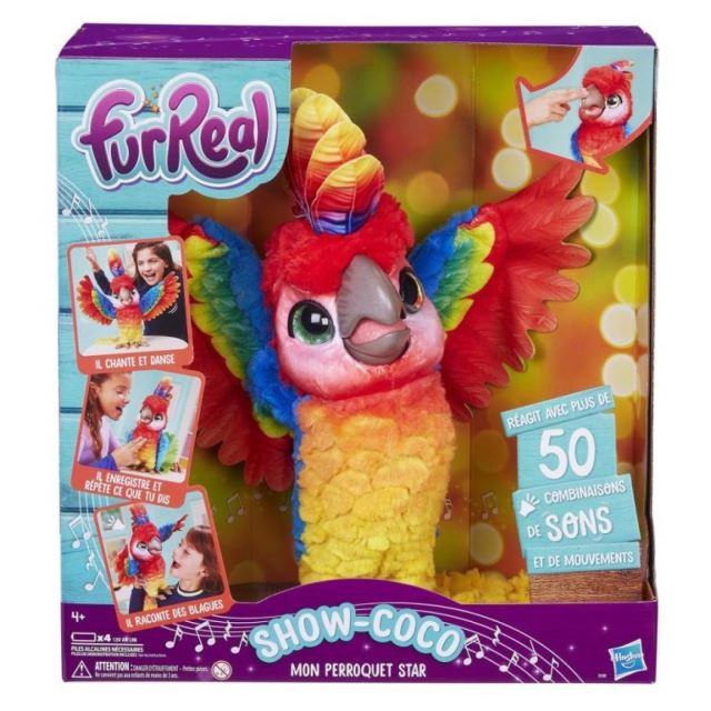 FurReal Friends Mluvící papoušek , Hasbro E0388