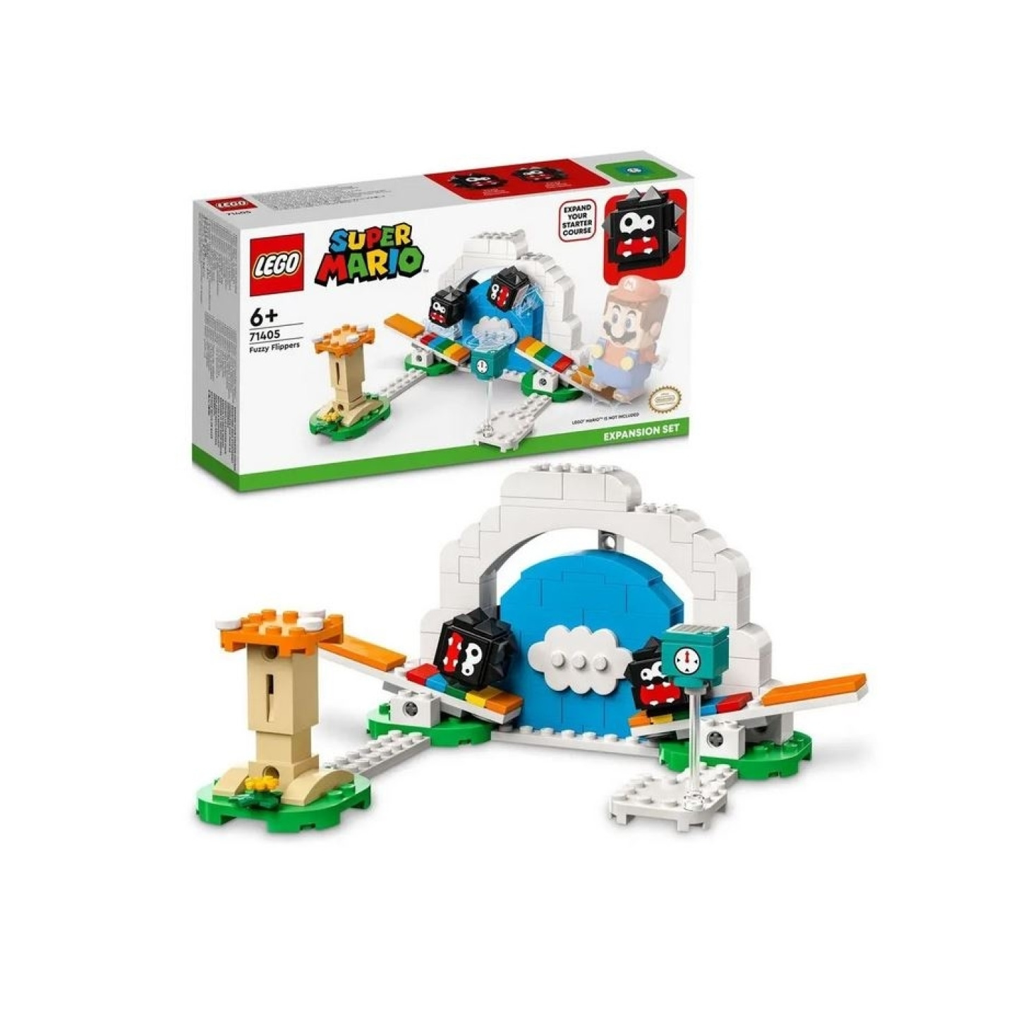 Lego® super mario™ 71405 fuzzy a ploutve – rozšiřující set