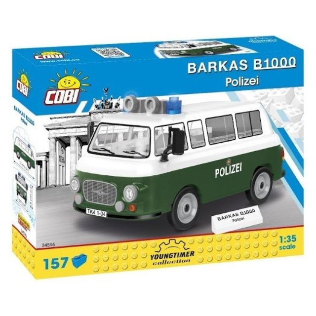 Cobi 24596 Barkas B1000 Polizei, 1:35, 157 k