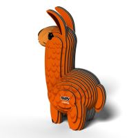 EUGY Lama 3D kartónová skladačka (2)