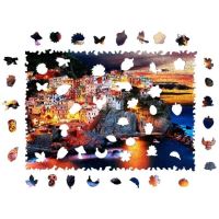 DREVENÉ FAREBNÉ PUZZLE - Manarola v Taliansku (2)