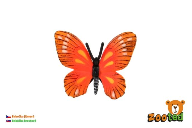 ZOOTED Motýl Monarcha jilmová (babočka)