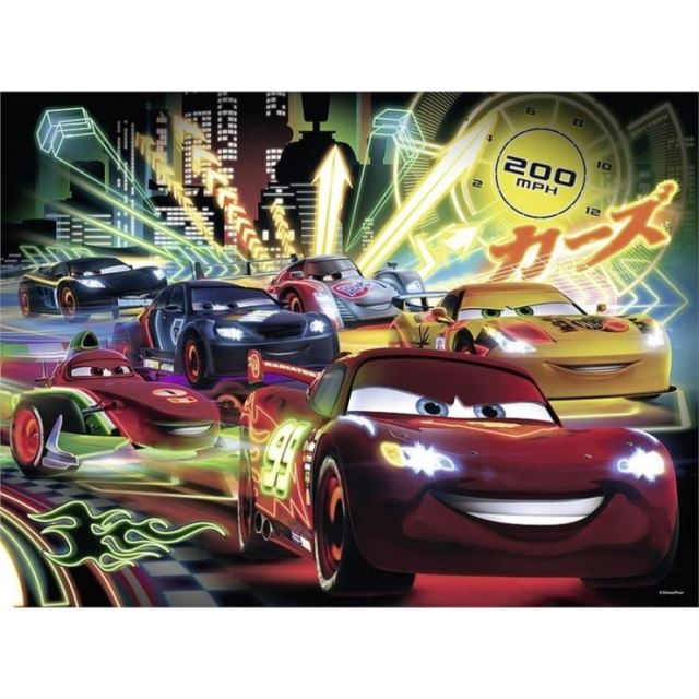 Ravensburger 10520 Puzzle Cars Neon XXL 100 dílků