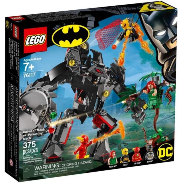 LEGO Super Heroes 76117 Souboj robotů Batmana a Poison Ivy™