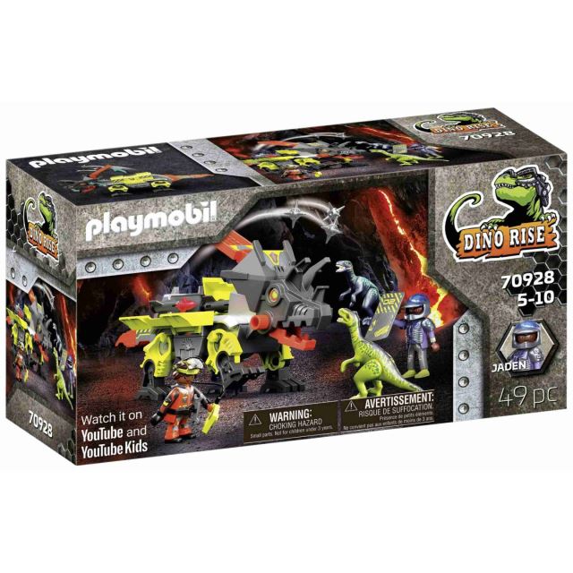 Playmobil 70928 DINO RISE Bojový stroj Robo-Dino