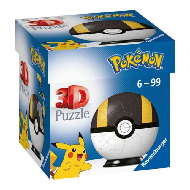 Ravensburger 11266 Puzzleball Pokémon Ultra Ball 54 dielkov