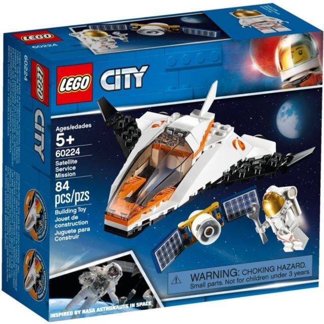 LEGO CITY 60224 Údržba vesmírné družice