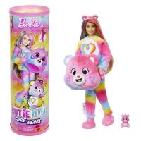 Mattel Barbie® CUTIE REVEALl™ Barbie a starostliví medvídci série 2 - RŮŽOVÁ, JFV60