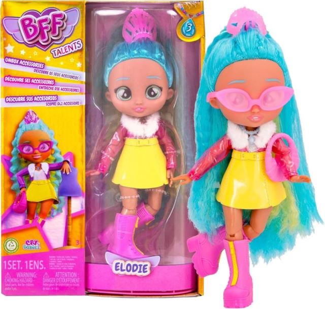 Cry Babies Bábika Best Friends Forever Talents Elodie Séria 3