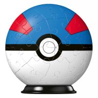 Ravensburger 11265 Puzzleball Pokémon Great Ball 54 dílků (1)
