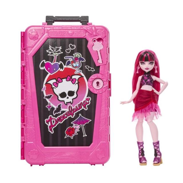 Mattel Monster High Skulltimate secrets Destination bábika DRACULAURA, JDR50