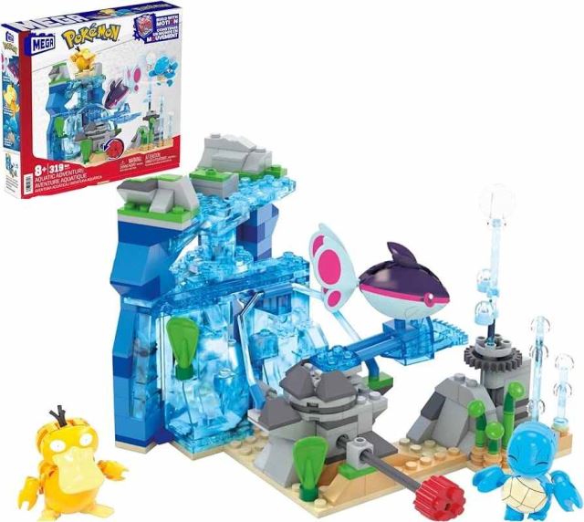 Mattel Mega Construx HXF79 Pokémon™ Vodní dobrodružství