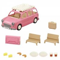 Sylvanian Families 5535 Rodinné auto ružové Van (3)