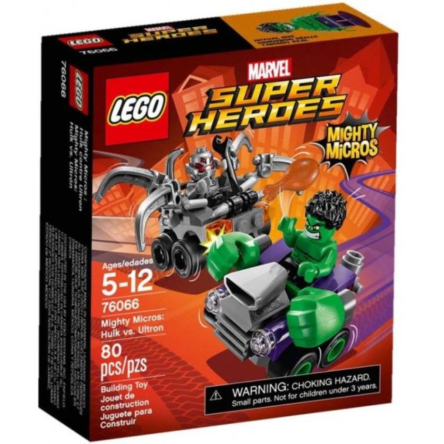 LEGO Super Heroes 76066 Mighty Micros: Hulk vs. Ultron