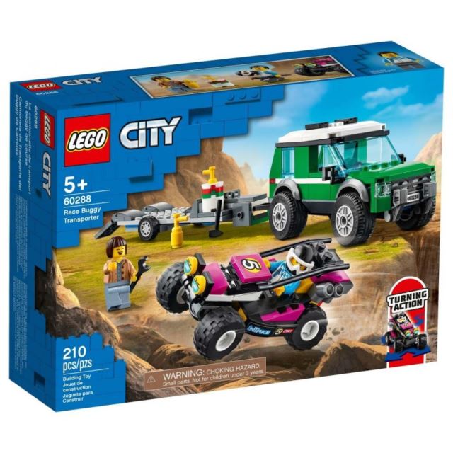 LEGO CITY 60288 Transport závodní buginy