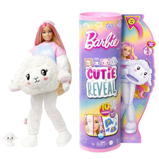 Mattel Barbie Cutie Reveal Pastelová edice Ovečka, HKR03