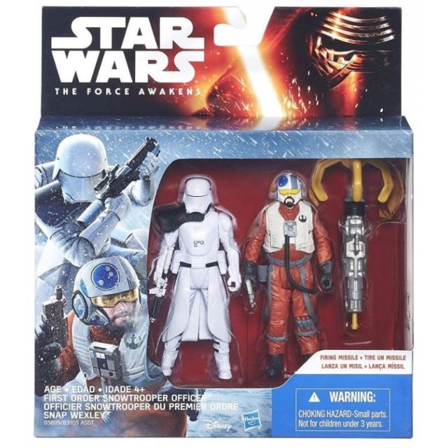 Star Wars Hrací sada First Order Snowtrooper Officer & Snap Wexley, Hasbro B5895