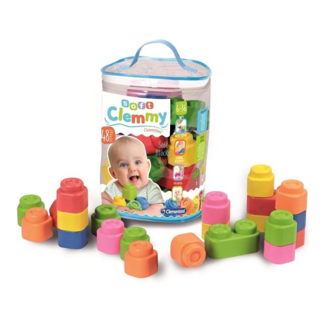 Clemmy Baby, 48 kostek v plastovém pytli