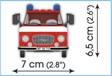 Cobi 24594 Barkas B1000 Hasiči, 1:35, 151 k (2)