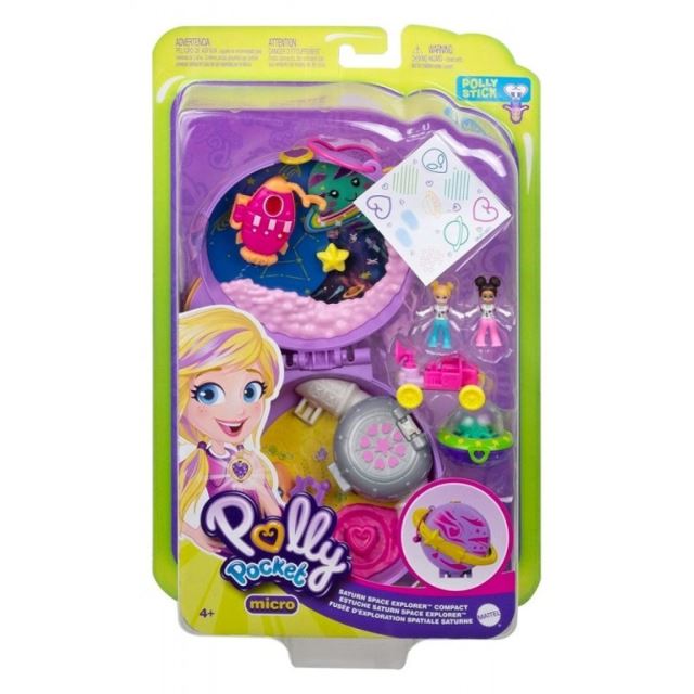 Polly Pocket Mikro Saturn space, Mattel GKJ51/FRY35