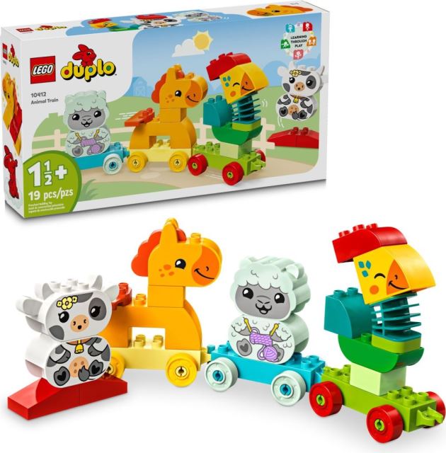 LEGO® DUPLO® 10412 Vláčik so zvieratkami