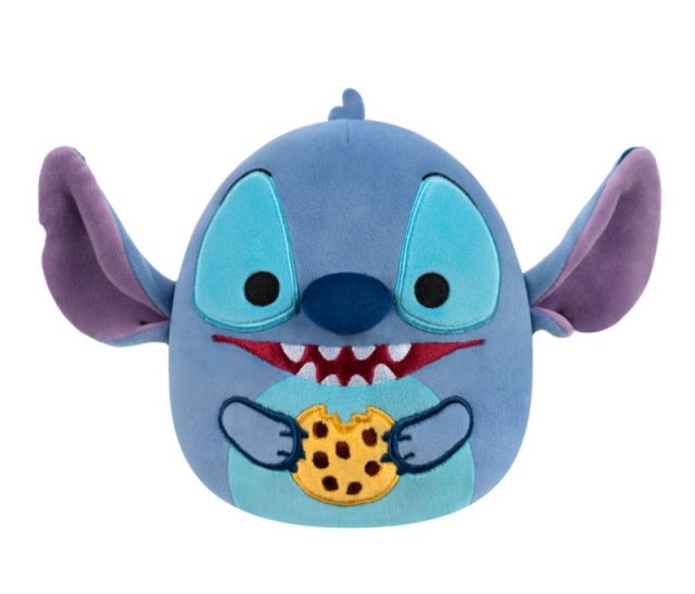 SQUISHMALLOWS Disney Stitch se sušenkou, 17 cm