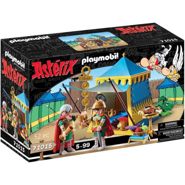Playmobil 71015 Asterix: Veliteľský stan s generálmi