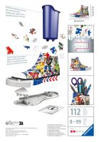 Ravensburger 11593 Puzzle 3D Teniska Sonic 112 dielikov (2)
