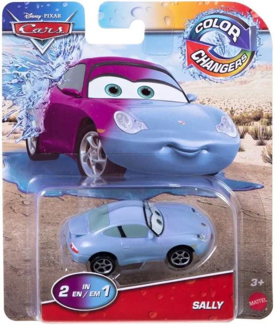 Disney Pixar Cars Color Changers 2 v 1 SALLY, Mattel HDM99