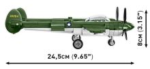Cobi 5882 Americké stíhacie lietadlo Lockheed P-38 Lightning (4)
