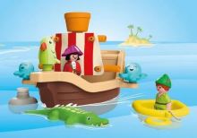 Playmobil 71769 JUNIOR & Disney AQUA: Pirátská loď Petra Pana (2)