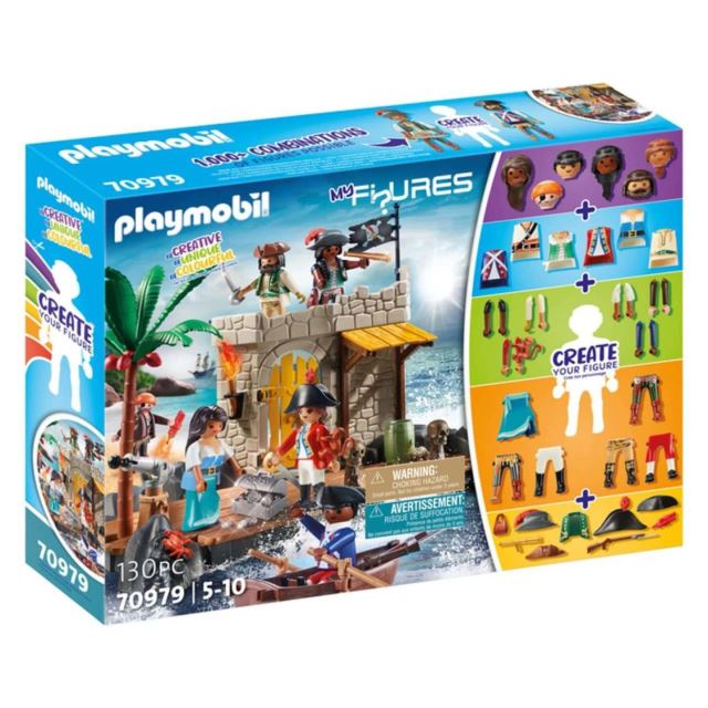 Playmobil 70979 My Figures: Ostrov pirátov