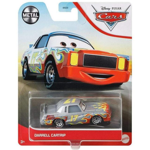 Cars 3 Autíčko DARRELL CARTRIP, Mattel GCC02/DXV29