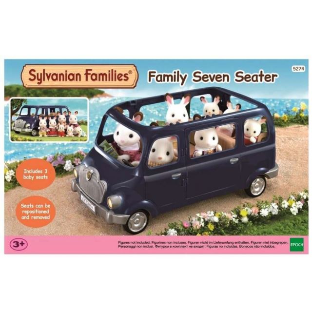 Sylvanian Families 5274 Rodinné auto modré